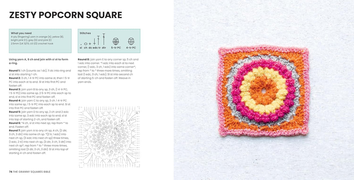 The Granny Squares Bible Book