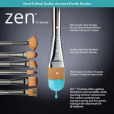 Zen 5 Piece Angular Brush Set (5 Pieces)