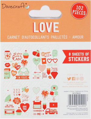 Dovecraft Sticker Book - Love