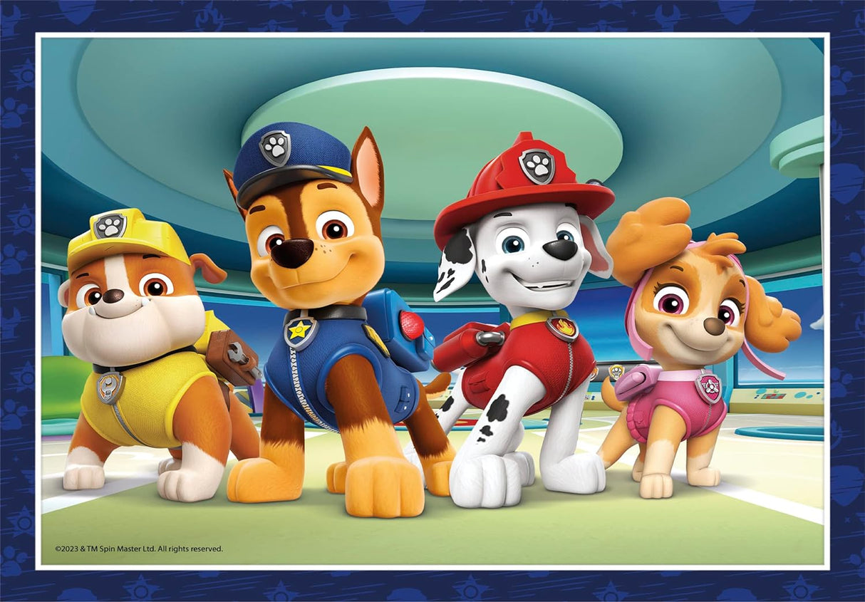 4 In 1 Paw Patrol Jigsaw Puzzle     