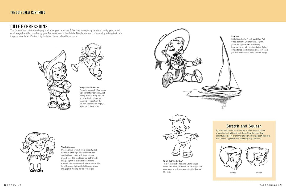Drawing Cartooning 1: Learn the Basics of Cartooning Book