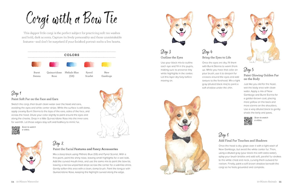 20-Minute Watercolor Book