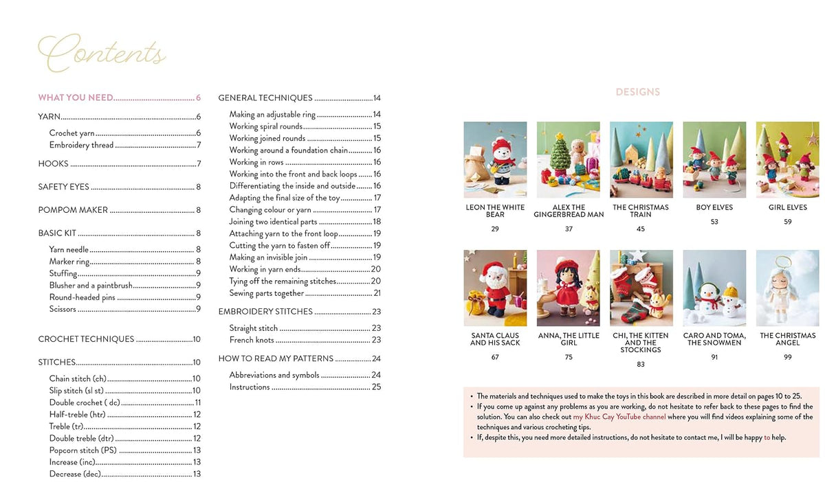 Adorable Amigurumi Christmas Book