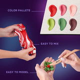 OKTO Wood & Sensory Art DIY Kit - Succulents: Passion