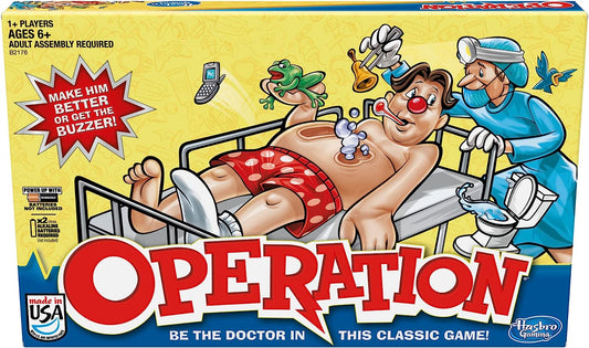 Classic Operation Hasbro Board Game