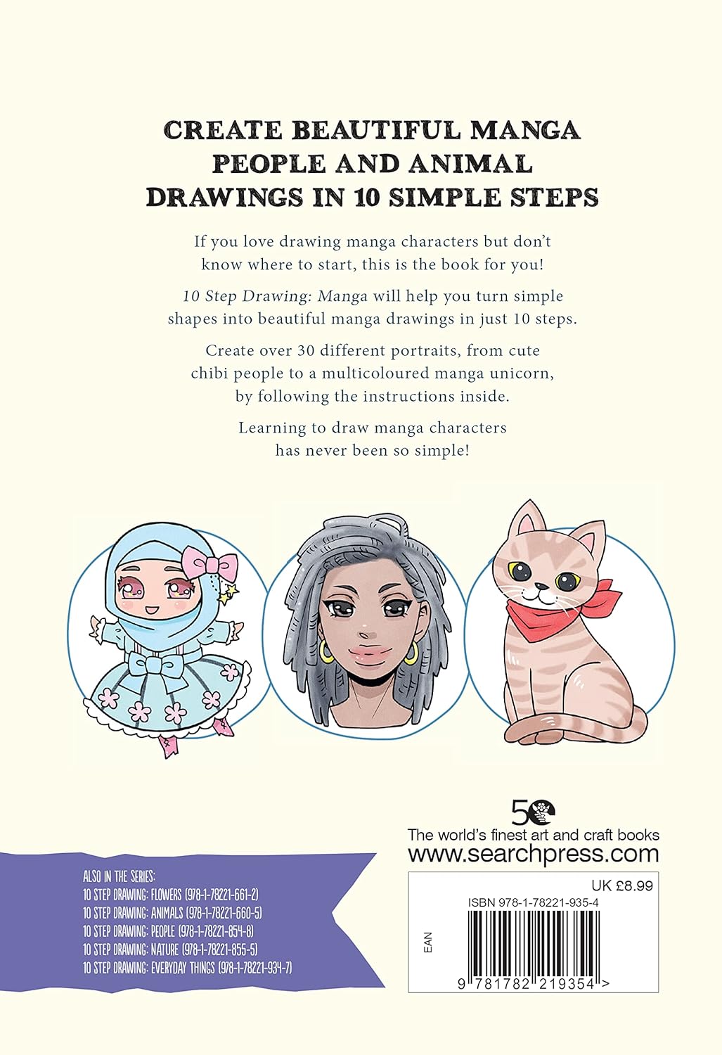 10 Step Drawing Book - Manga