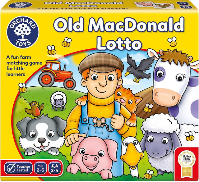 Orchard Toys Old Mac Donald Lotto Game