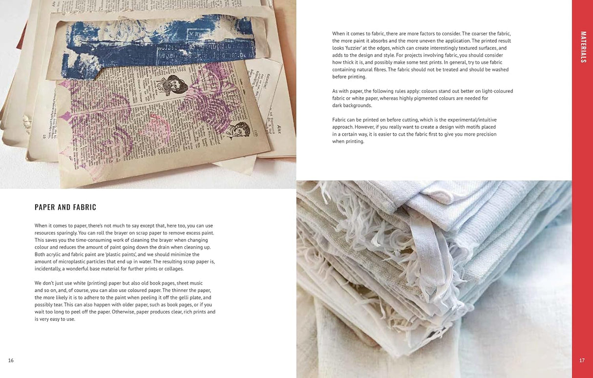 Fun with Gelli Plate Prints Book