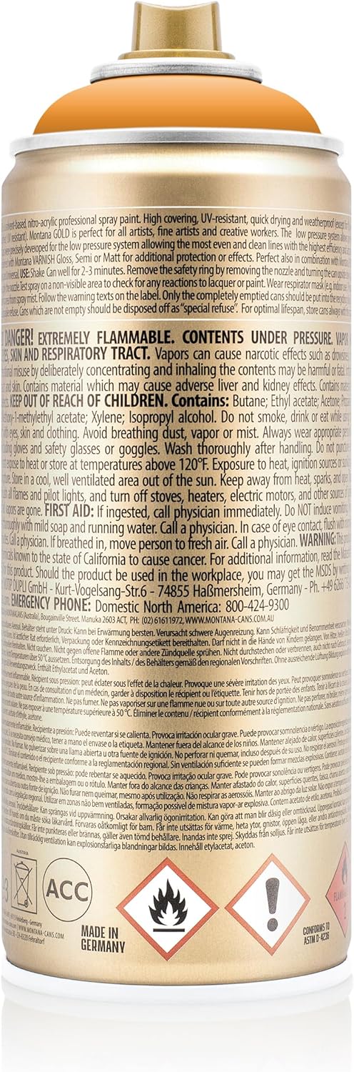 Montana GOLD Spray Paint 400ml - Scampi (G2040)