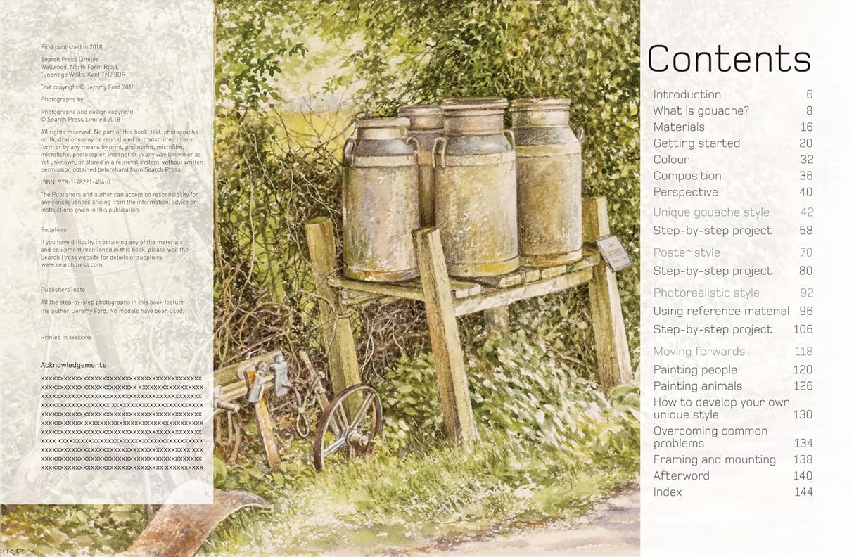 The Art of Gouache Book