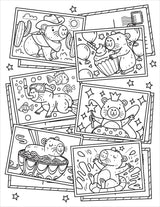 Capybara Cuties Cosy Colouring Book