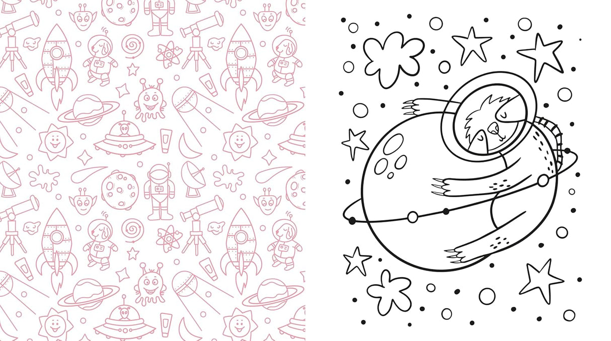 Colouring Book Cosmic Cuties