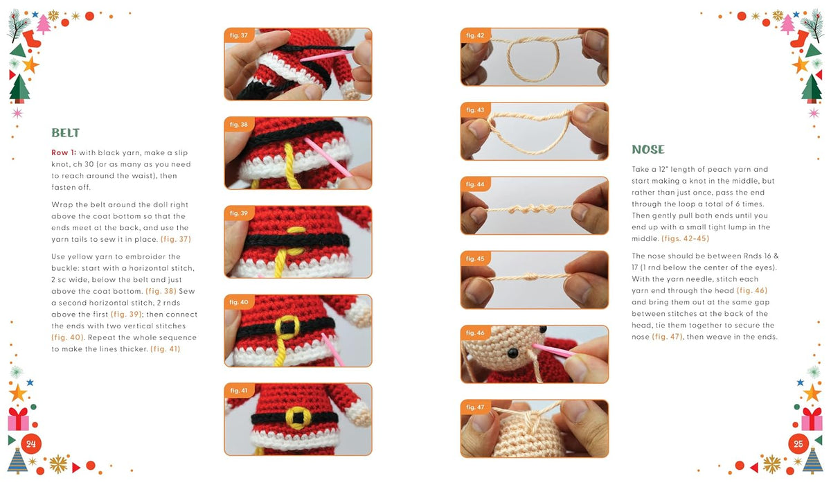 Official Santa Claus Book & Crochet Kit