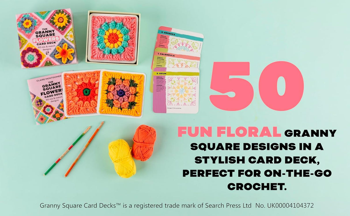 The Granny Square Flowers Card Deck
