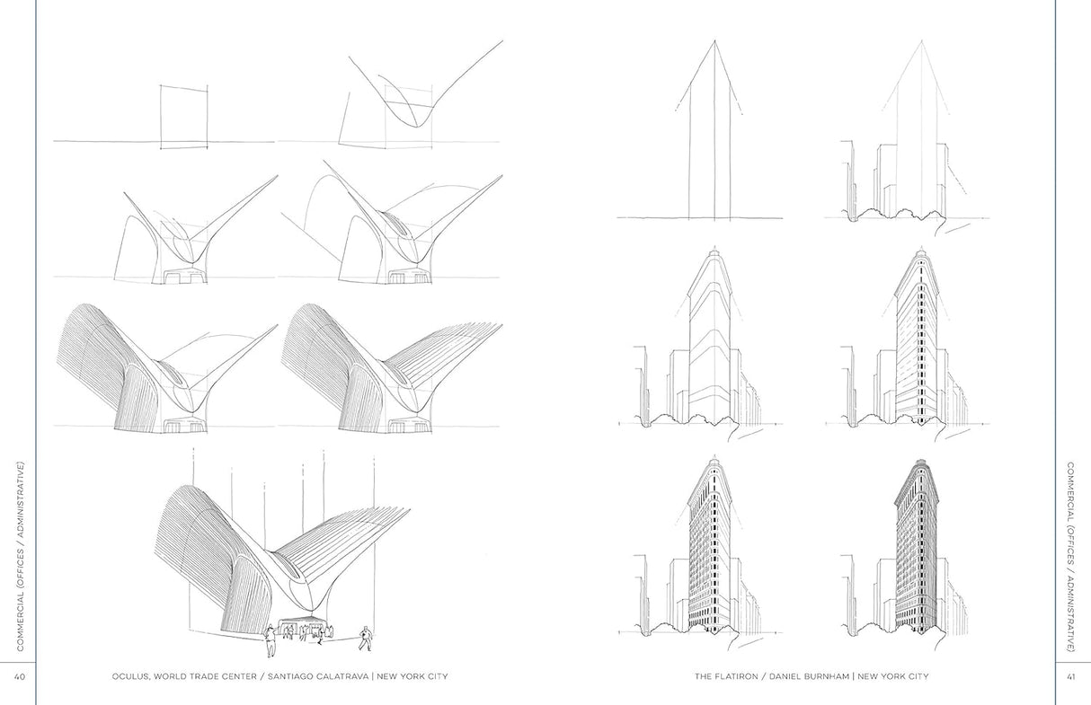 Draw Like an Artist: 100 Buildings & Architectural Forms