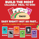 Taco vs Burrito Card Game