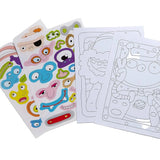 Crayola Funny Faces Sticker Book- People