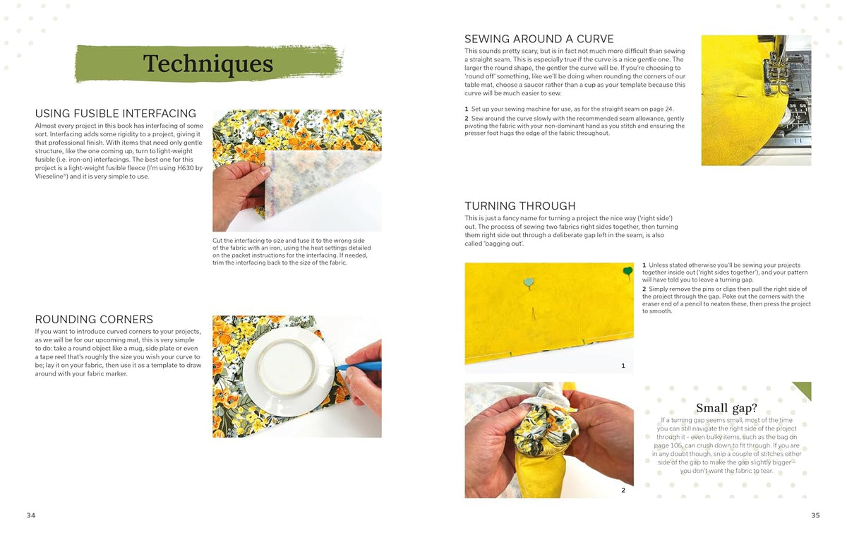 The Beginners Guide to Machine Sewing Book