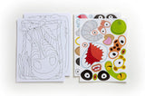 Crayola Funny Faces Sticker Book- People