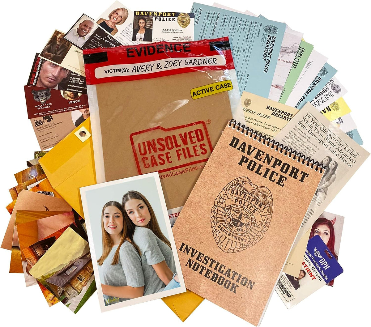 Fun Case Files Unsolved Case Files 3: Avery Gardner Game – Art & Hobby