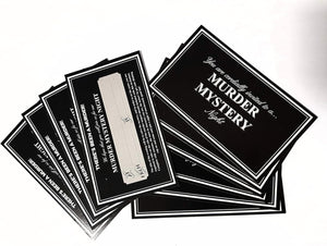 Complete Murder Mystery Night Game