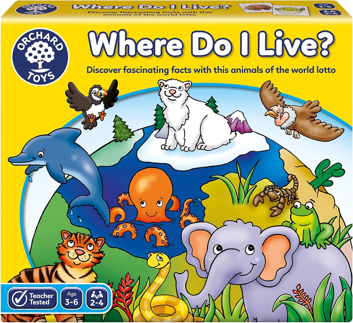 Orchard Toys Where Do I Live? Game