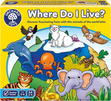 Orchard Toys Where Do I Live? Game