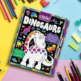 Scratch and Draw Book Dinosaurs
