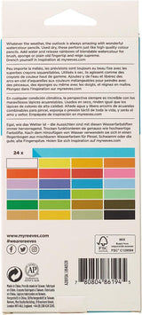 Reeves Watercolour Pencils (24 Assorted)