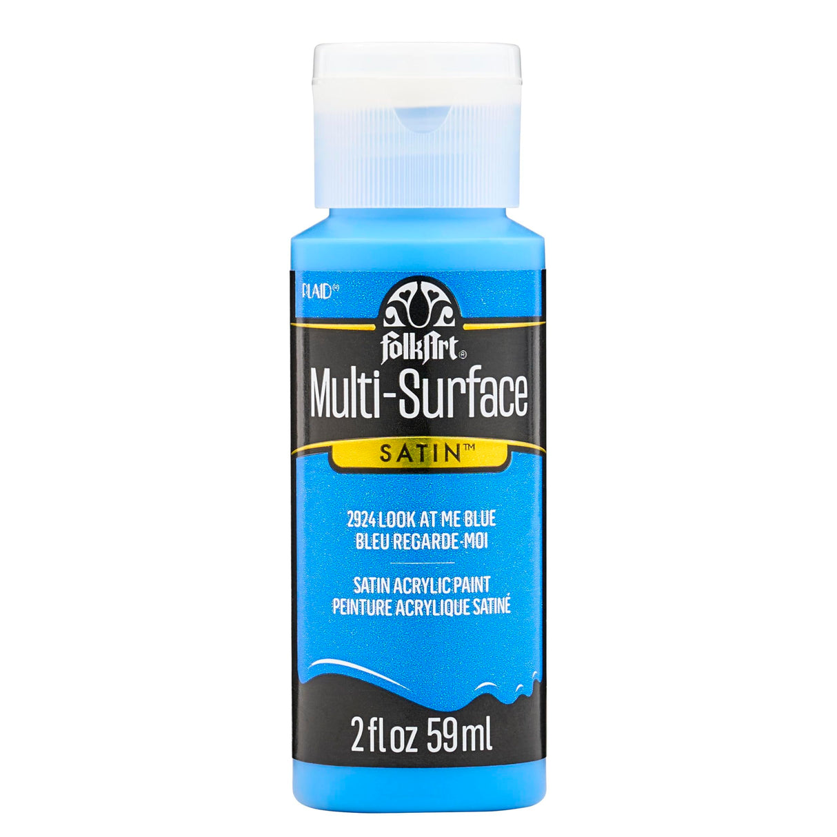 FolkArt Multi-Surface Acrylic 59ml - Look At Me Blue