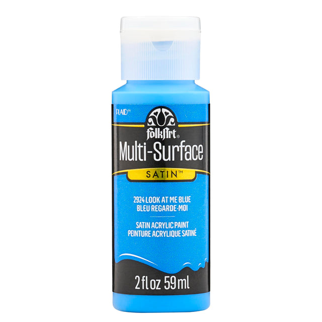 FolkArt Multi-Surface Acrylic 59ml - Look At Me Blue
