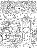Café Cuties Colouring Book