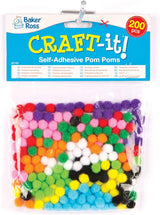 Self-Adhesive Pom Poms