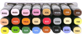 Nova Designer Dual Tip Alcohol Markers - Social Blends (24 Pack)