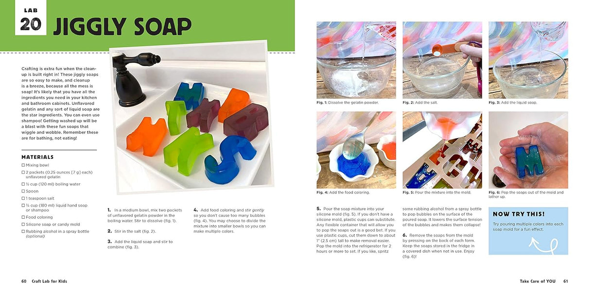 Craft Lab for Kids Book