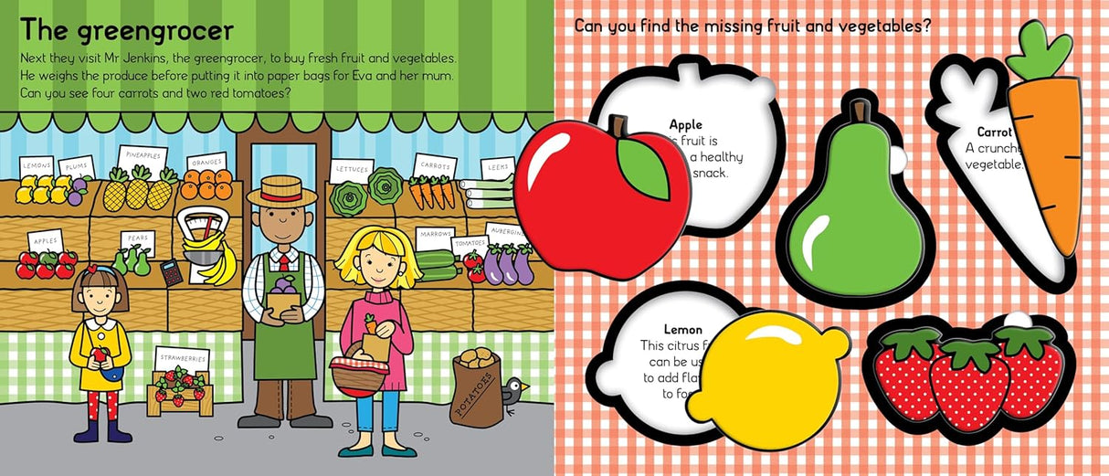 Lets Pretend: Play Shop Board Book