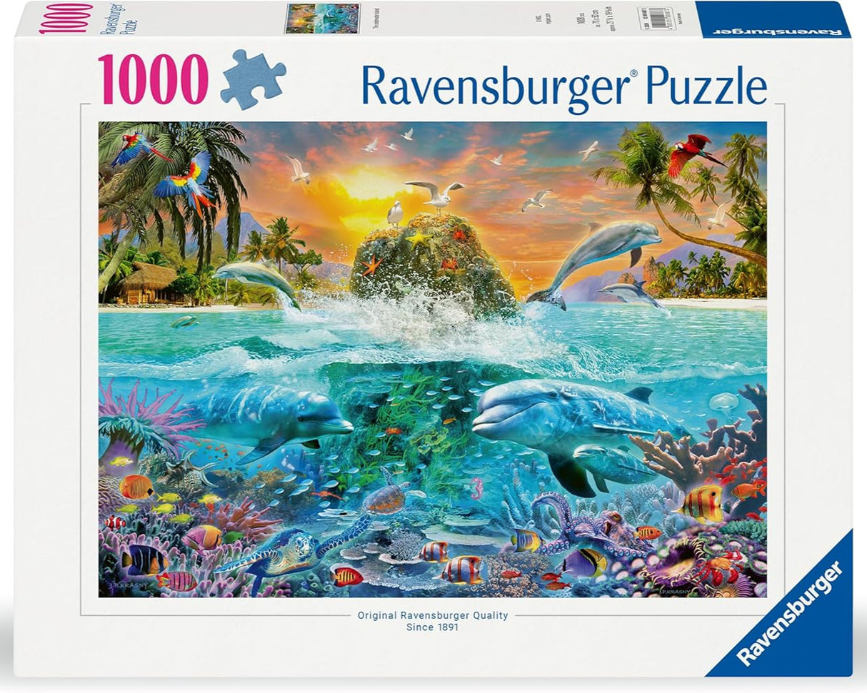 1000 Pieces Puzzle - Underwater Island
