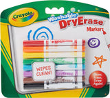 Crayola 8 Washable Dry Erase Markers
