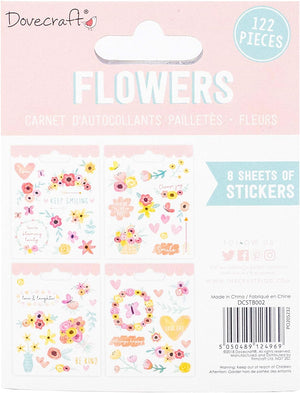 Dovecraft Sticker Book - Flowers