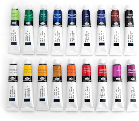 Royal & Langnickel Essentials Acrylic Paint 12 Set