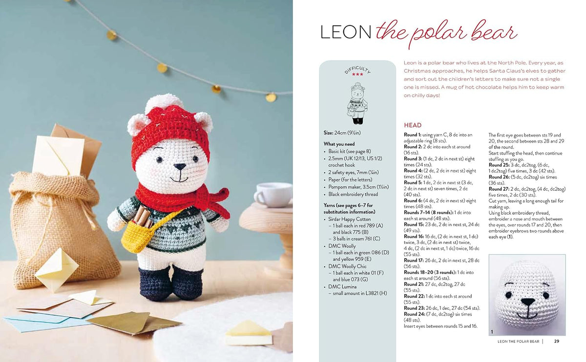Adorable Amigurumi Christmas Book