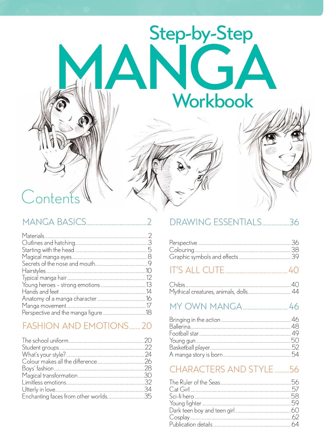 Step-by-Step Manga Workbook