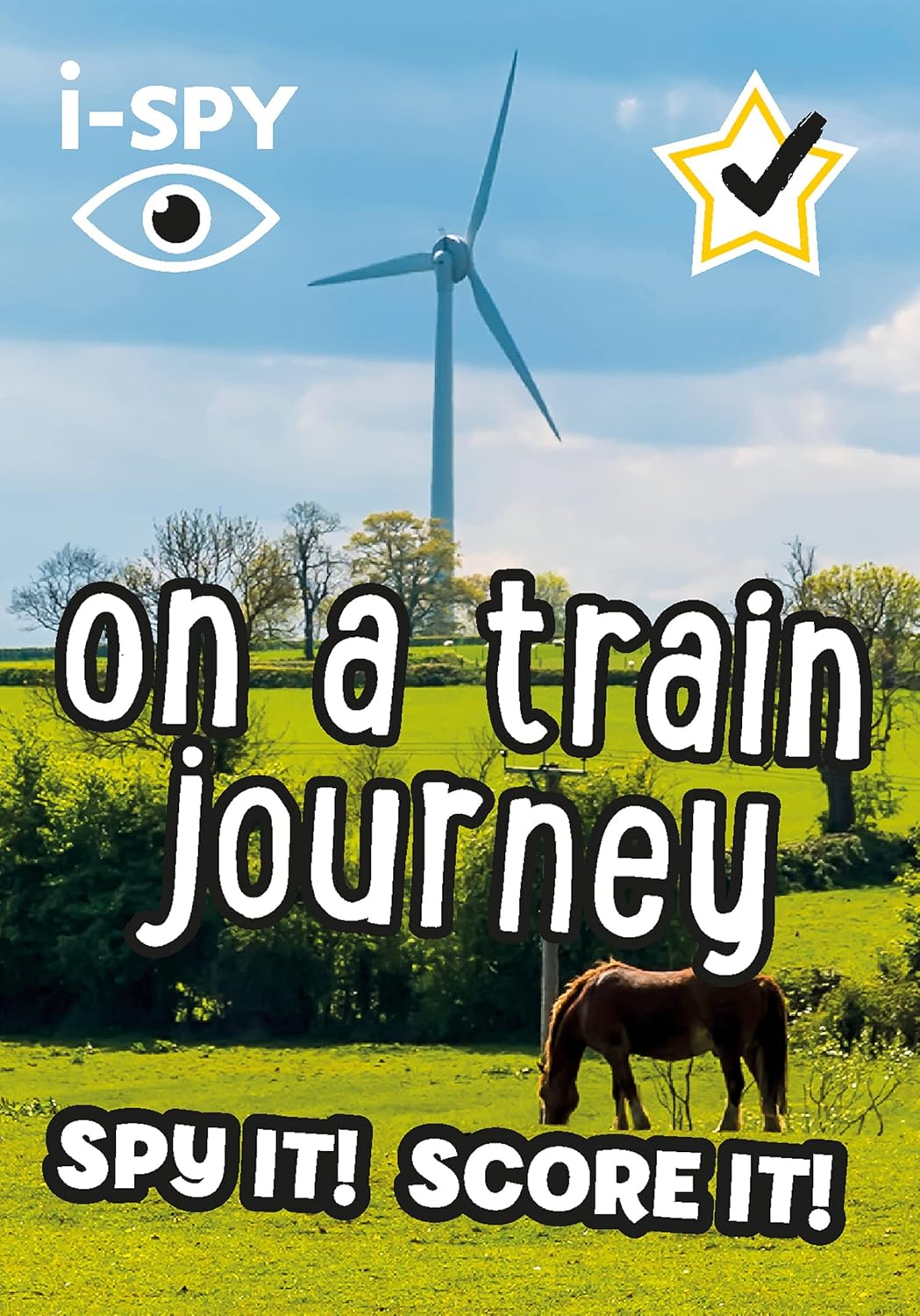 I Spy On a Train Journey: Spy it! Score it! Book