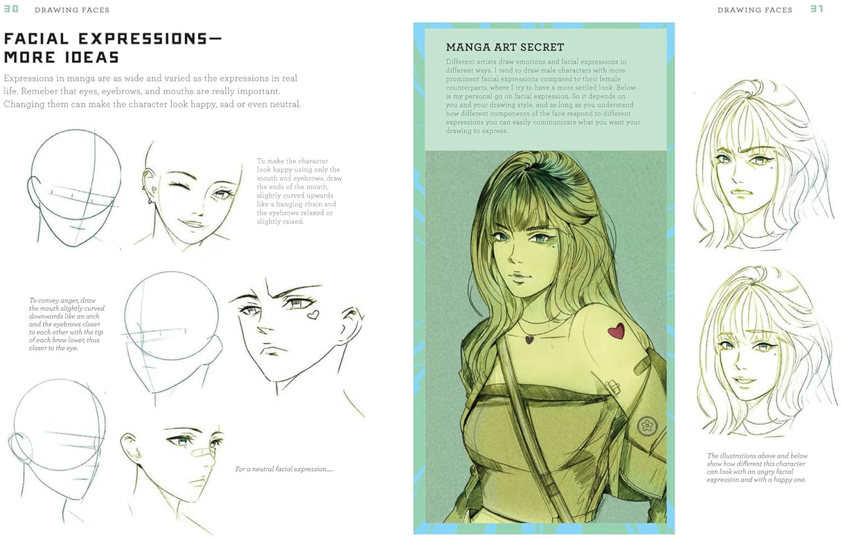 Manga Art Secrets Book