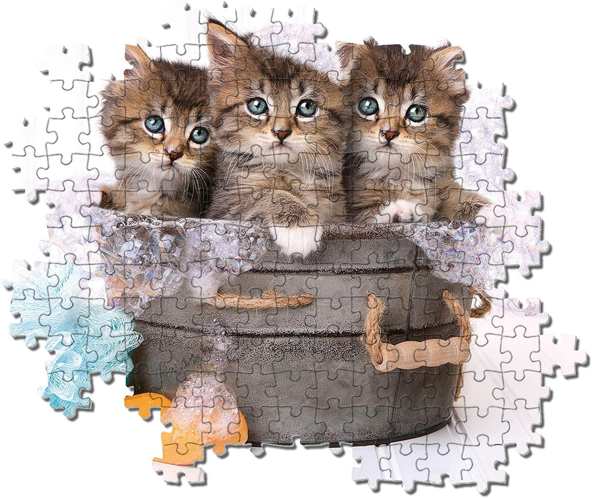 Clementoni Lovely Kittens Supercolor  180-piece Puzzle for Children 