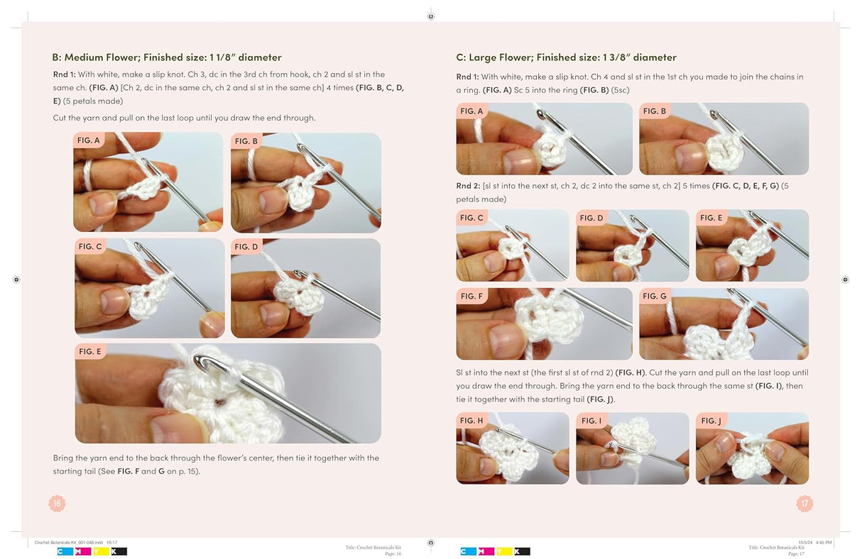 Crochet Botanicals Kit & Book