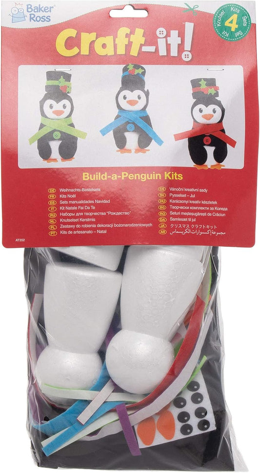 Build a Penguin Kits (Pack of 4)