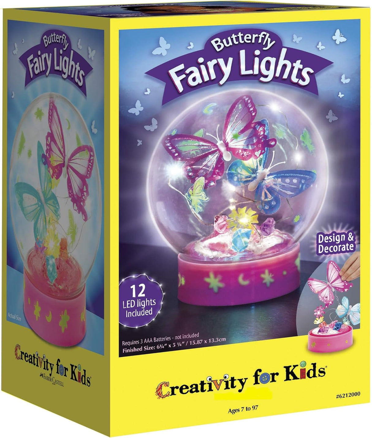 Creativity For Kids Kit - Butterfly Fairy Lights