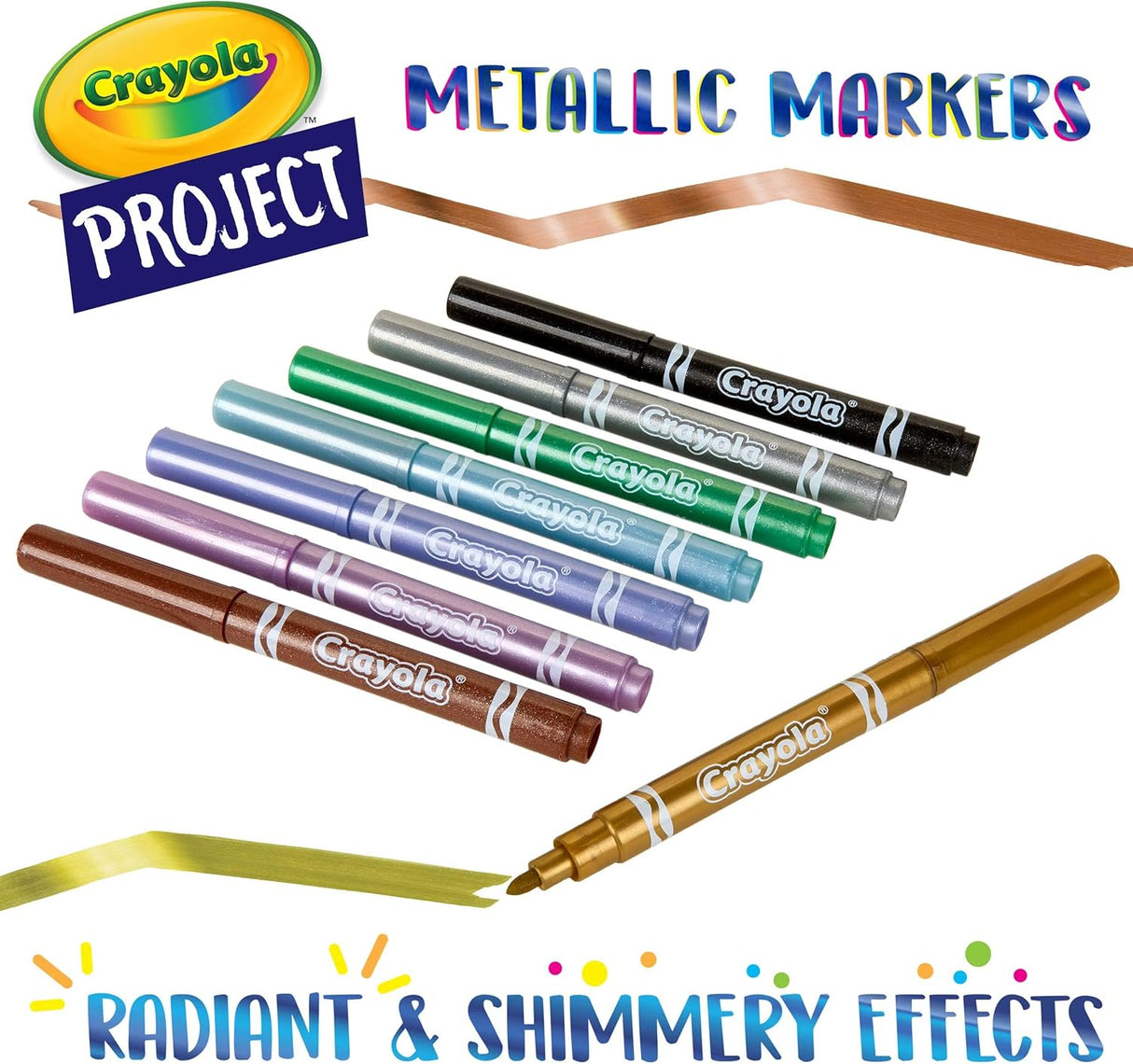 Crayola Metallic Markers (6 Pack)