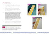 Stencilled Book Edges Kit